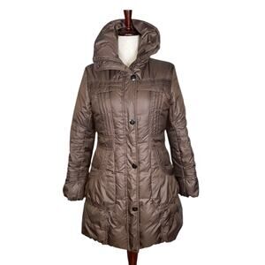 Montagut Women's Down Wear Brown Puffer Jacket        Size: XL